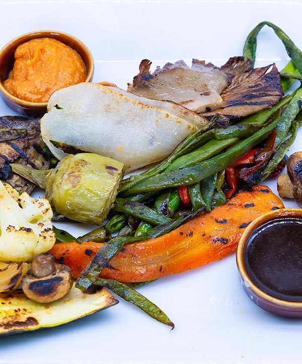 Verduras a la brasa